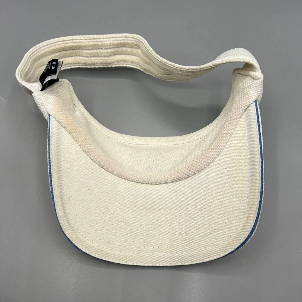 Air Jordan Visor Hat Men White Medium-Large Jumpman Stretch Fitted Golf‎ M-L